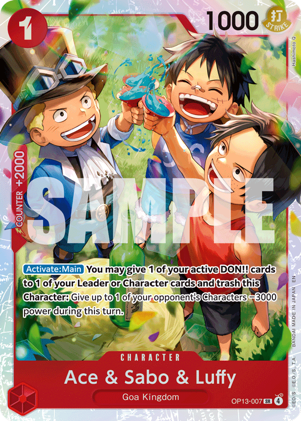 Ace &amp; Sabo &amp; Luffy