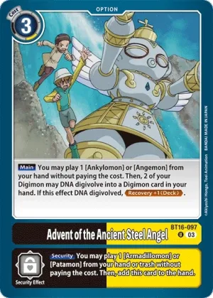 Advent of the Ancient Steel Angel